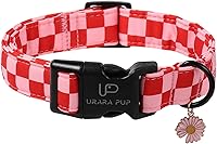 Vista 15 de Collar de perro de algodón de dinosaurio con hebilla de metal, collar de regalo para niñas o niños pequeños, medianos y grandes, lindos collares