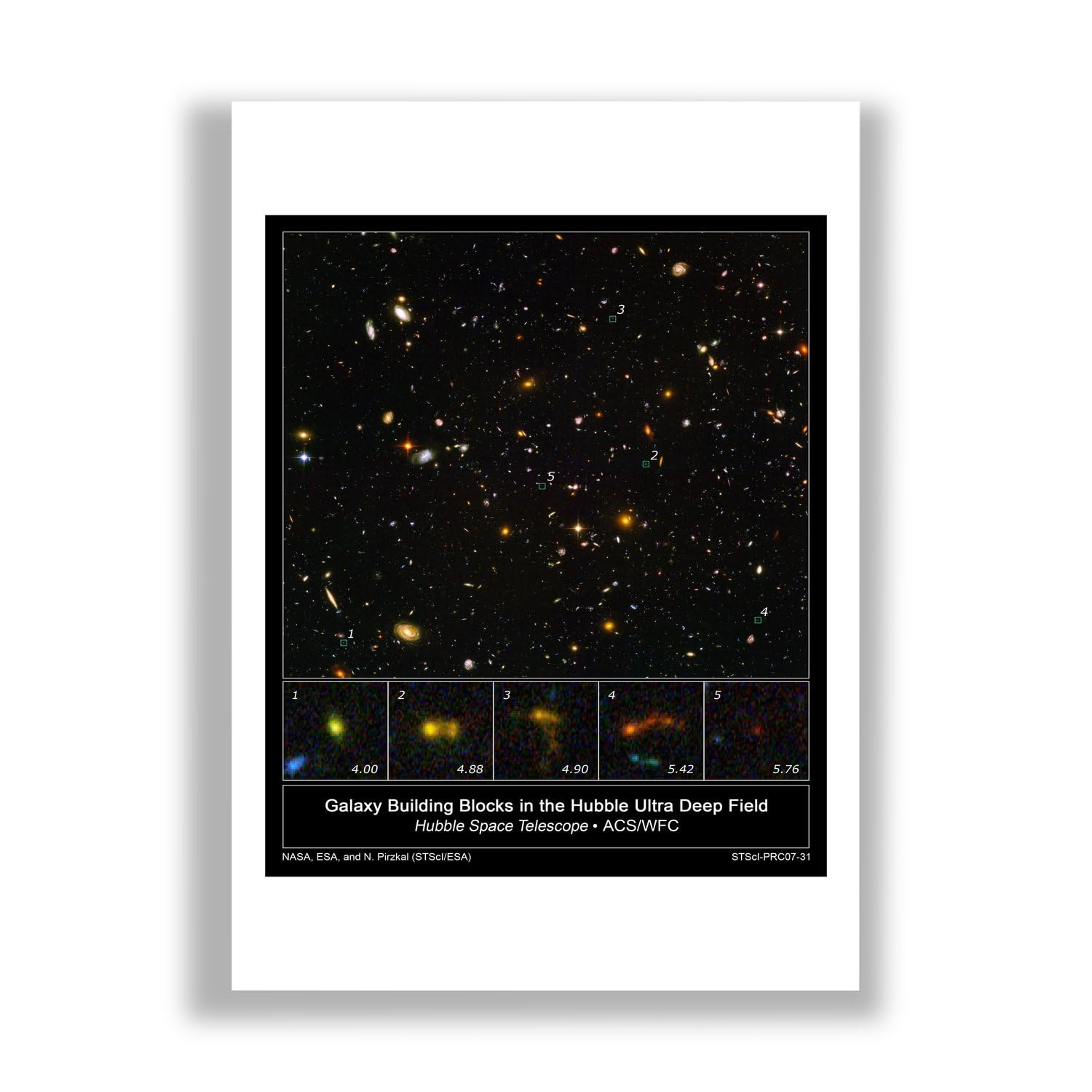 Impression d'art Hubble Spiffing Prints très grand format mat