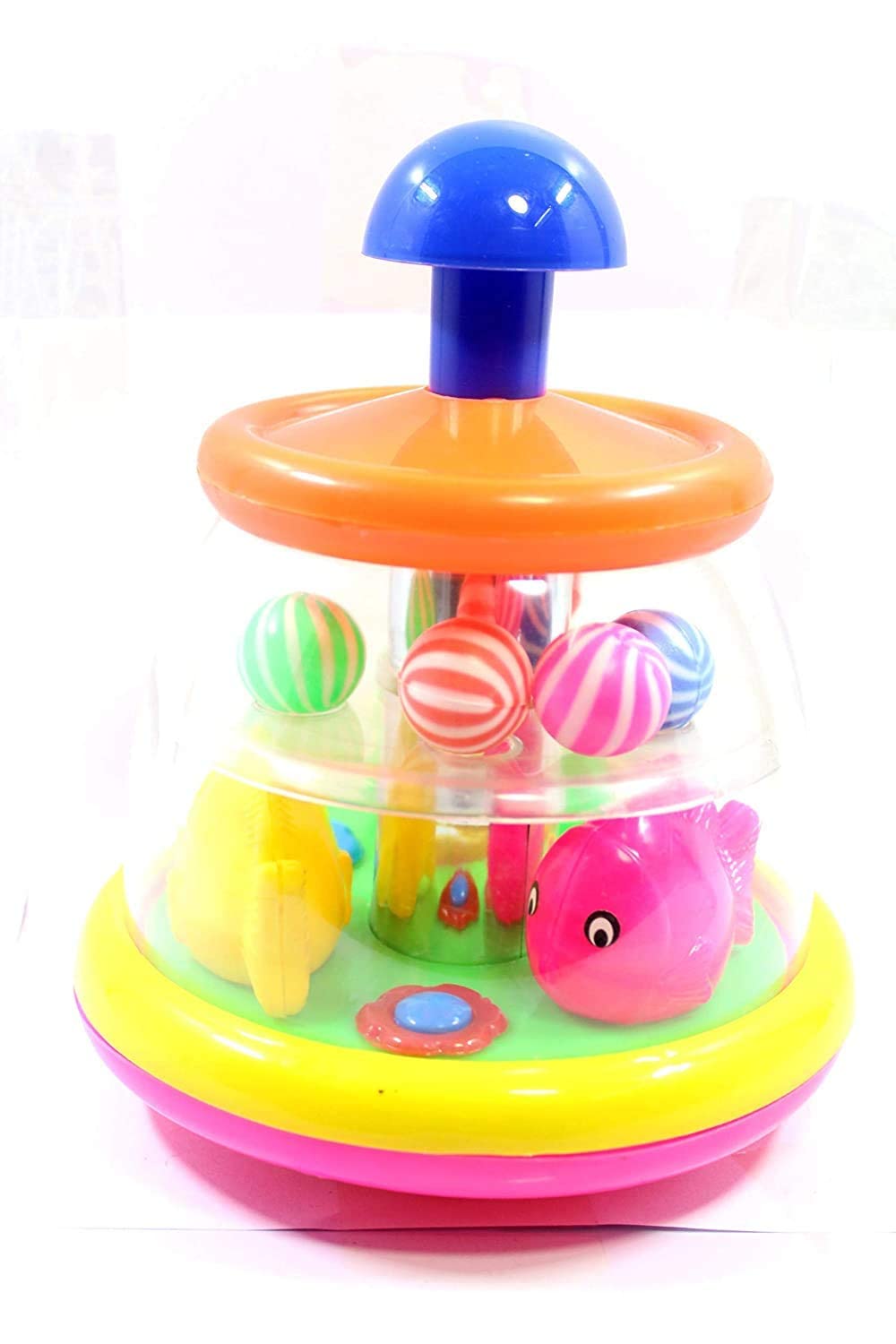 Mgc Ratna S Push N Spin Fish - 12 Months - 15 Years, Multicolor (B0C8JRQ8YL) Amazon Price History, Amazon Price Tracker