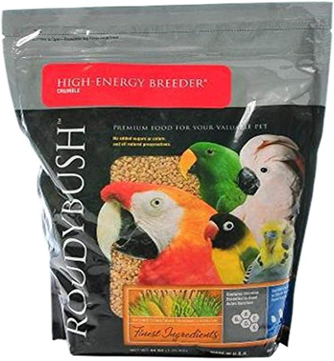 Roudybush High Energy Breeder Bird Food, Crumbles, 44Ounce Amazon.ca