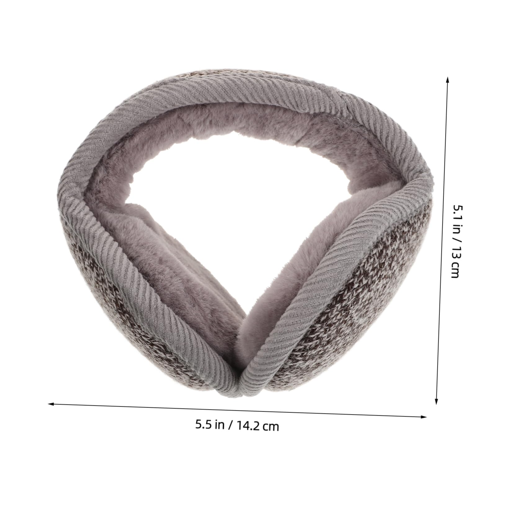 NOLITOY Warmth Style Plush Ear Muffs for Winter Ear Warmers for Men Women Running Sports