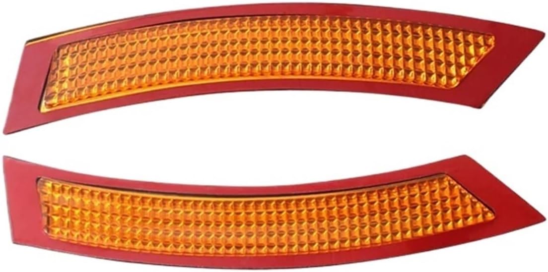 Car turn signal 06-13 Fit For 3 Series E92E93 front bumper side lights edge lights corner lights warning lights car lights(White)