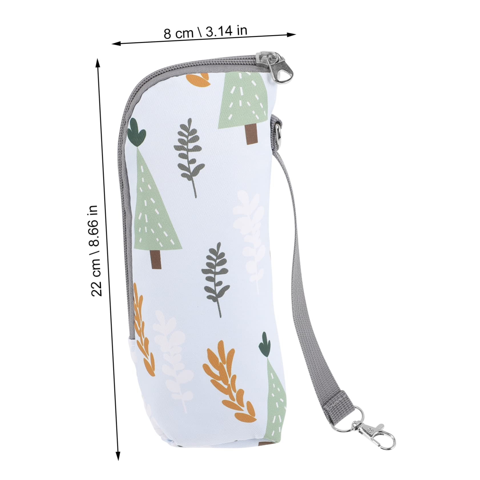 SHOWERORO 5pezzi Borsa Termica Per Bottiglie Di Latte Per Sacchetto Portatile Per Allattamento Mantiene Caldo Ore Accessorio Per Passeggino Design Pratico Per Mamme Movimento
