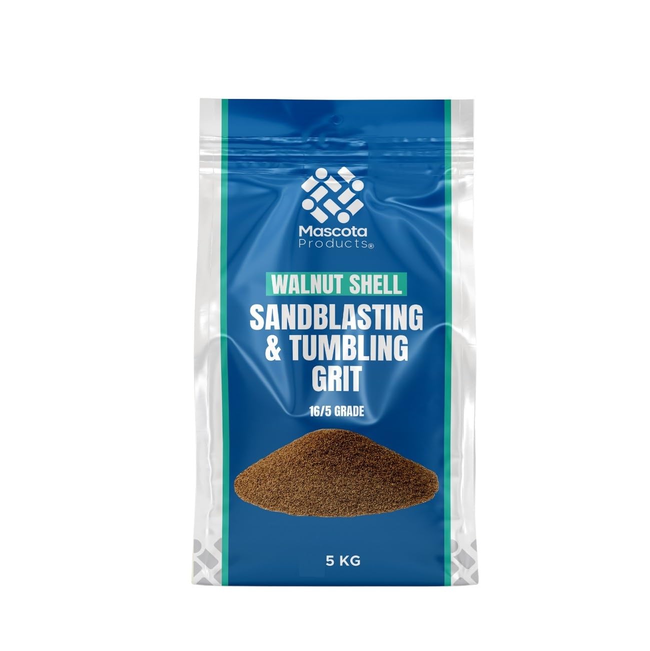 WALNUT SHELL TUMBLE POLISH SHOT BLASTING SAND BLASTING16/5 MESH 5kg