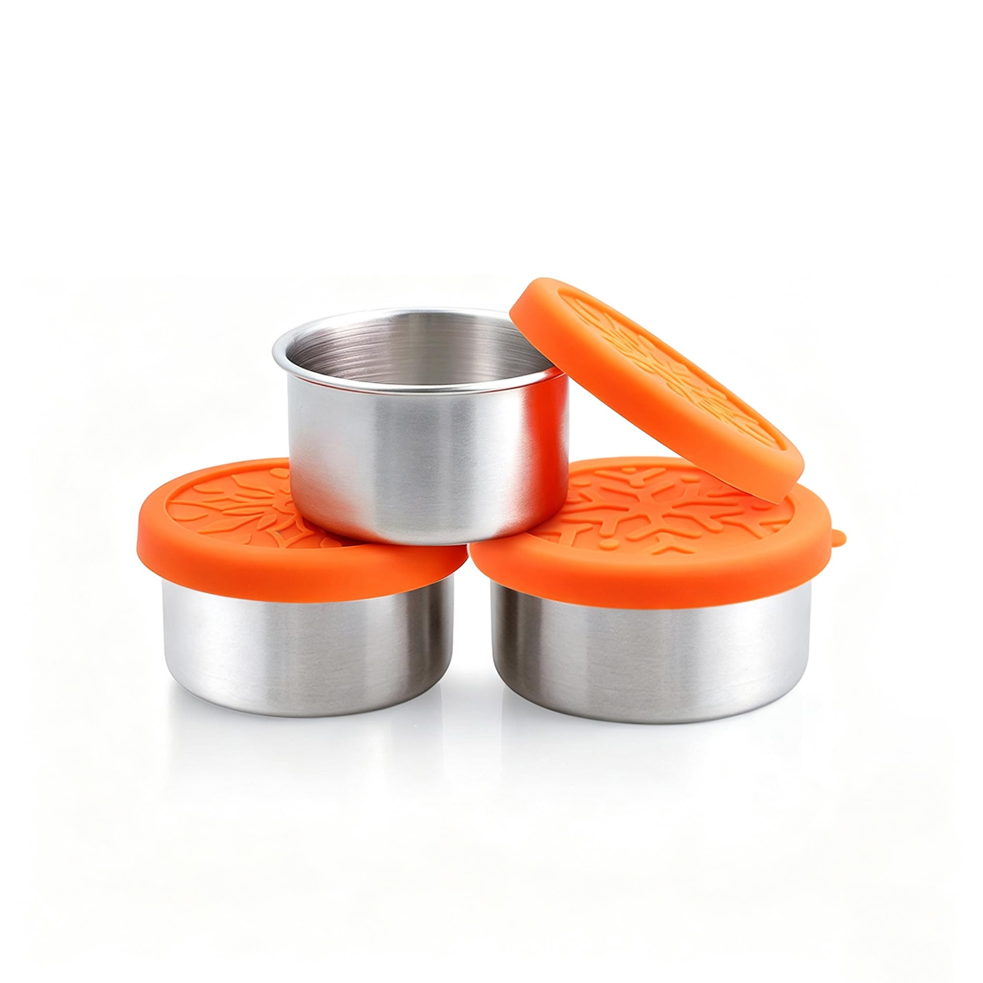 nicelock Snackbox kleine brotdose edelstahl mit deckel, Lebe