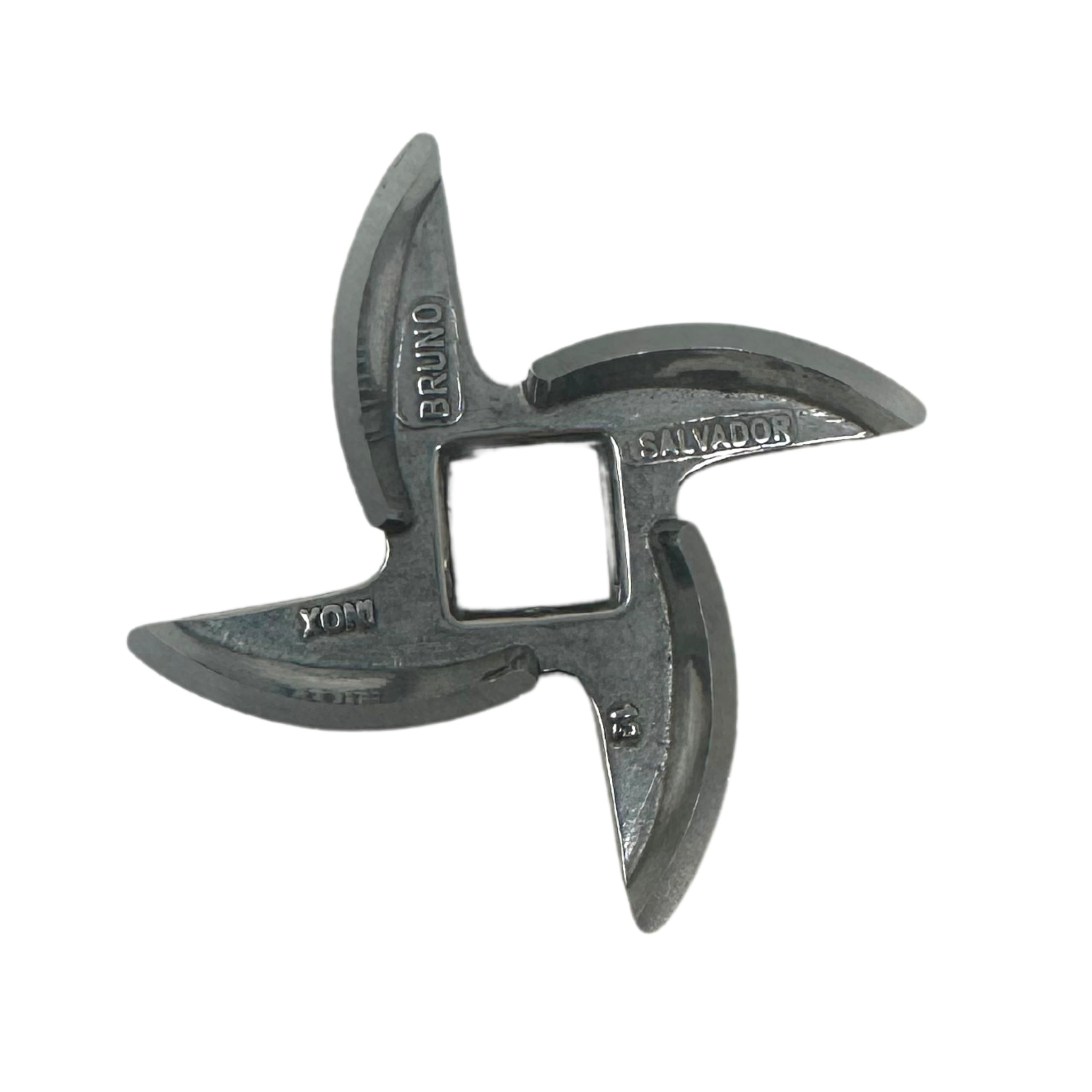 Cutlery Mania Stainless Steel Meat Grinder Knife (#12)