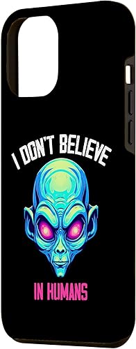Miniatura 2 de iPhone 12 Pro Max I Don't Believe In Humans UFO Alien Space Lovers Case