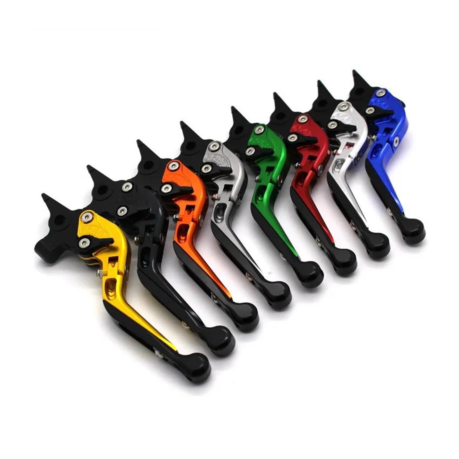 IBNA Maneta Embrague Freno Moto para Y&amaha XVS 1300 para Stryker 2011-2017 XJ6 Diversion 2009-2013 Palancas Embrague Freno Ajustables Motocicleta Plegables Extensibles (Color : 2)
