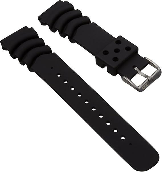 Amazon Zuludiver Zタイプ ダイバーズウォッチ用交換ベルト Pu ウレタン 防水 ブラック 22mm メンズ腕時計 腕時計 通販 Amazon Zuludiver Zタイプ ダイバーズウォッチ用交換ベルト Pu ウレタン 防水 ブラック 22mm メンズ腕時計 腕時計 通販