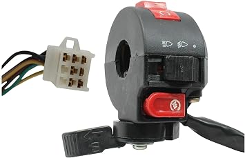 3 Function 7 Wire Handle Kill Light Start Switch For Chinese 50cc 70cc 90cc 110cc ATV Quad Kazuma Taotao Coolster