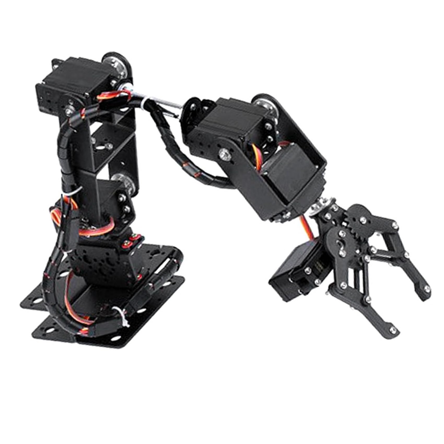 2X Zestaw Chwytaków do Ramienia Mechanicznego Robota 6DOF Manipulator DOF Manipulator Klasy Przemysłowej do Robotyki