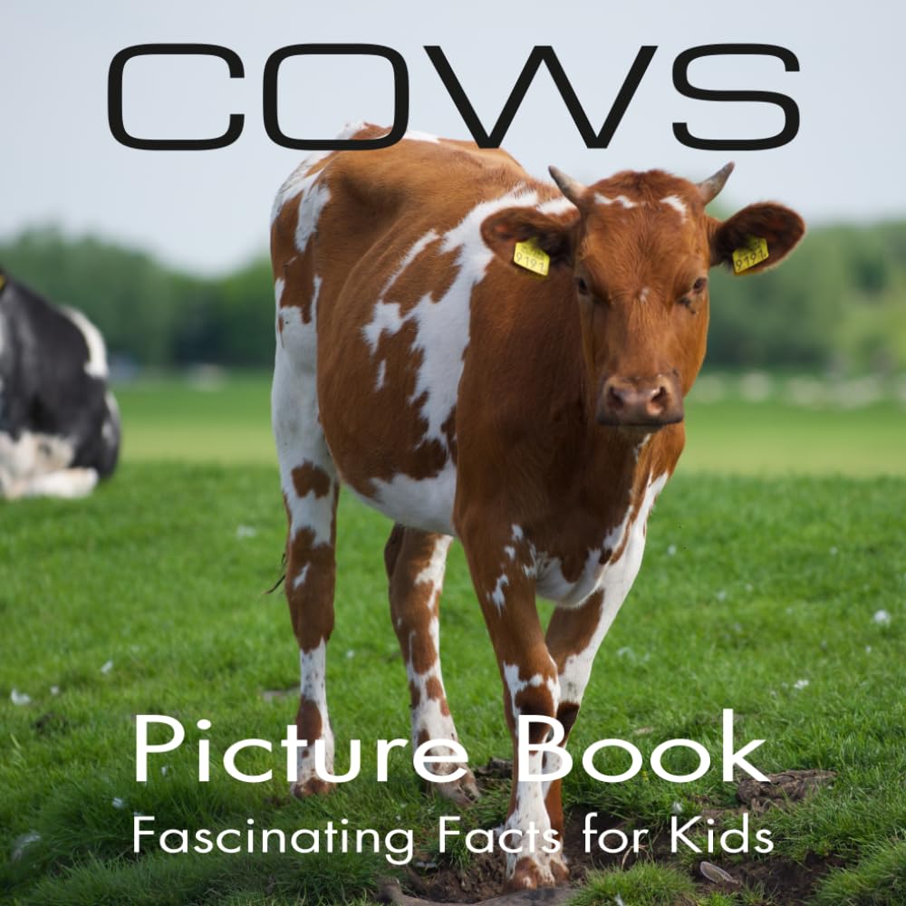 Cows Picture Book Fascinating Facts for Kids: Cows Coffee Table Book