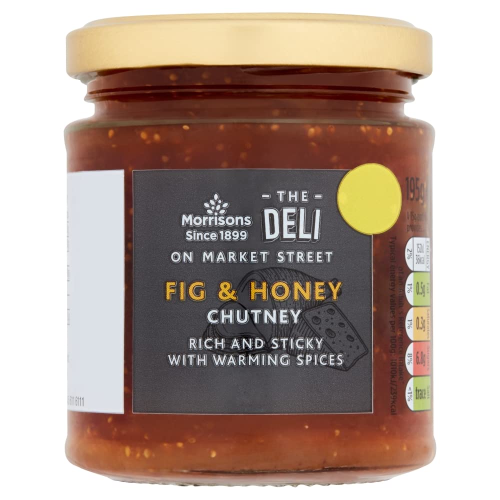 Market Street Deli Fig & Honey Chutney 195g