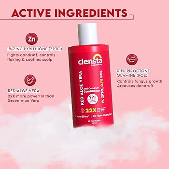 Buy Clensta Red Aloe Vera Anti-Dandruff Fresh Conditioner With