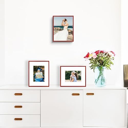 Vista 376 de Golden State Art - Portarretratos de aluminio de 18 x 24 pulgadas - con paspartú para fotos de 16 x 20 pulgadas o sin paspartú para póster de 18 x