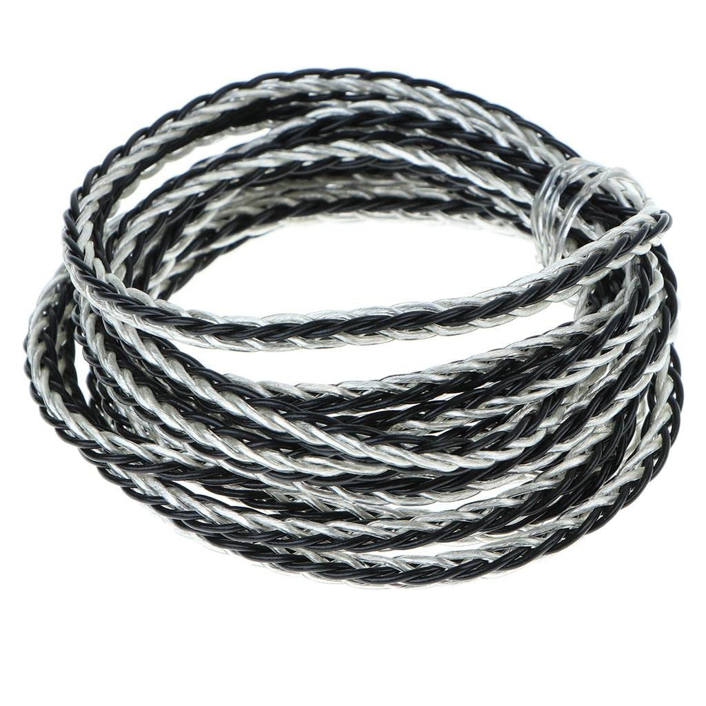 7N OCC Copper Wire, DIY HiFi Audio Cable for Earphone 2m Black and Silver|Headsets|Cell Phones & Accessories-image-27