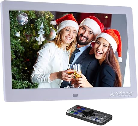 Andoer Digitaler Bilderrahmen zoll Foto-Bildschirm mit hoher AuflAsung
1024x600 Uhr MP3 MP4 Video mit Fernbedienung Gute Wahl zum
Weihnachtsgeschenk : Digitale Bilderrahmen Andoer Digitaler Bilderrahmen zoll Foto-Bildschirm mit hoher AuflAsung
1024x600 Uhr MP3 MP4 Video mit Fernbedienung Gute Wahl zum
Weihnachtsgeschenk : Digitale Bilderrahmen