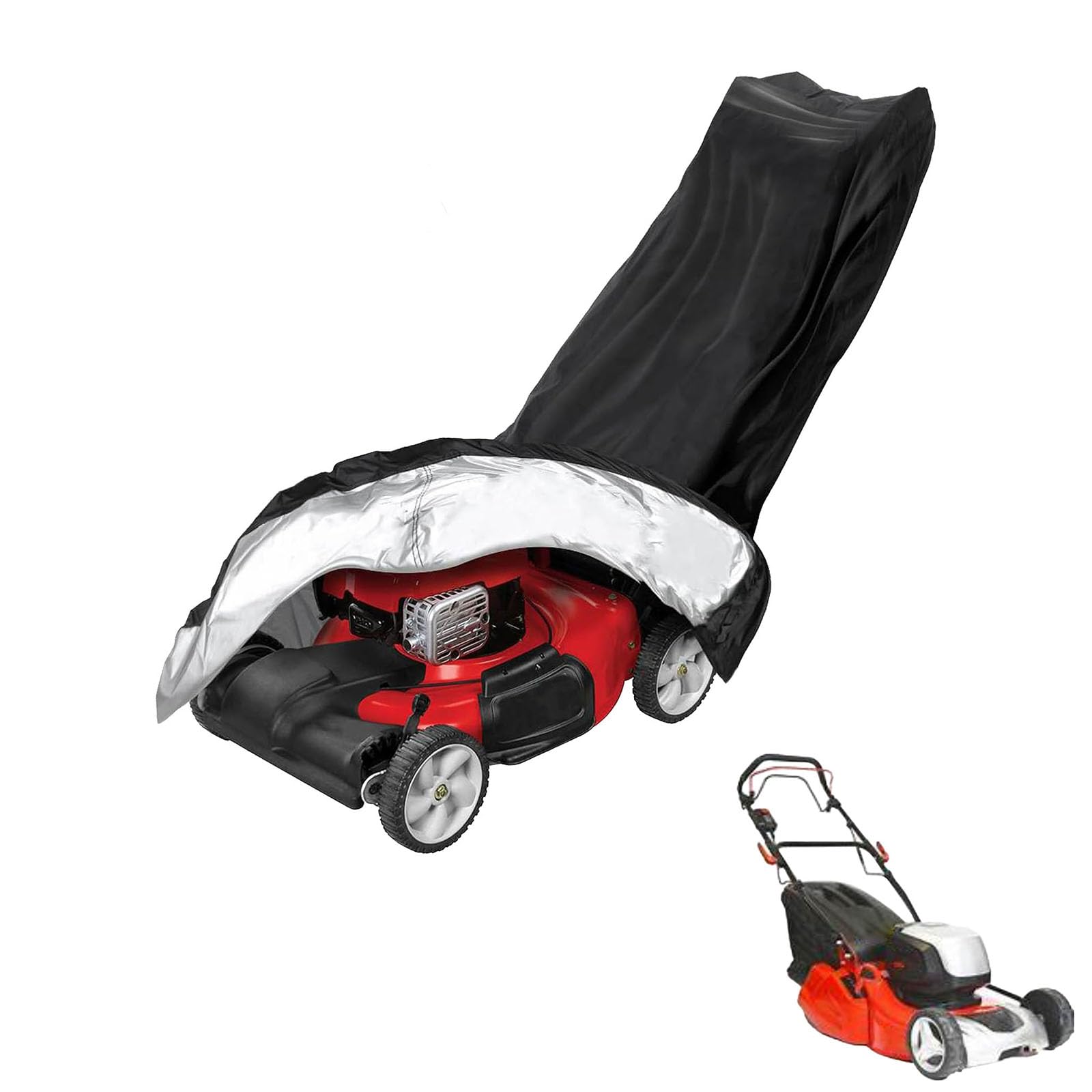 lawnmower cover Compatible with Cobra RM43SP40VX ,waterproof and sun,suitable for indoor and outdoor use all year round, comes with a storage bag