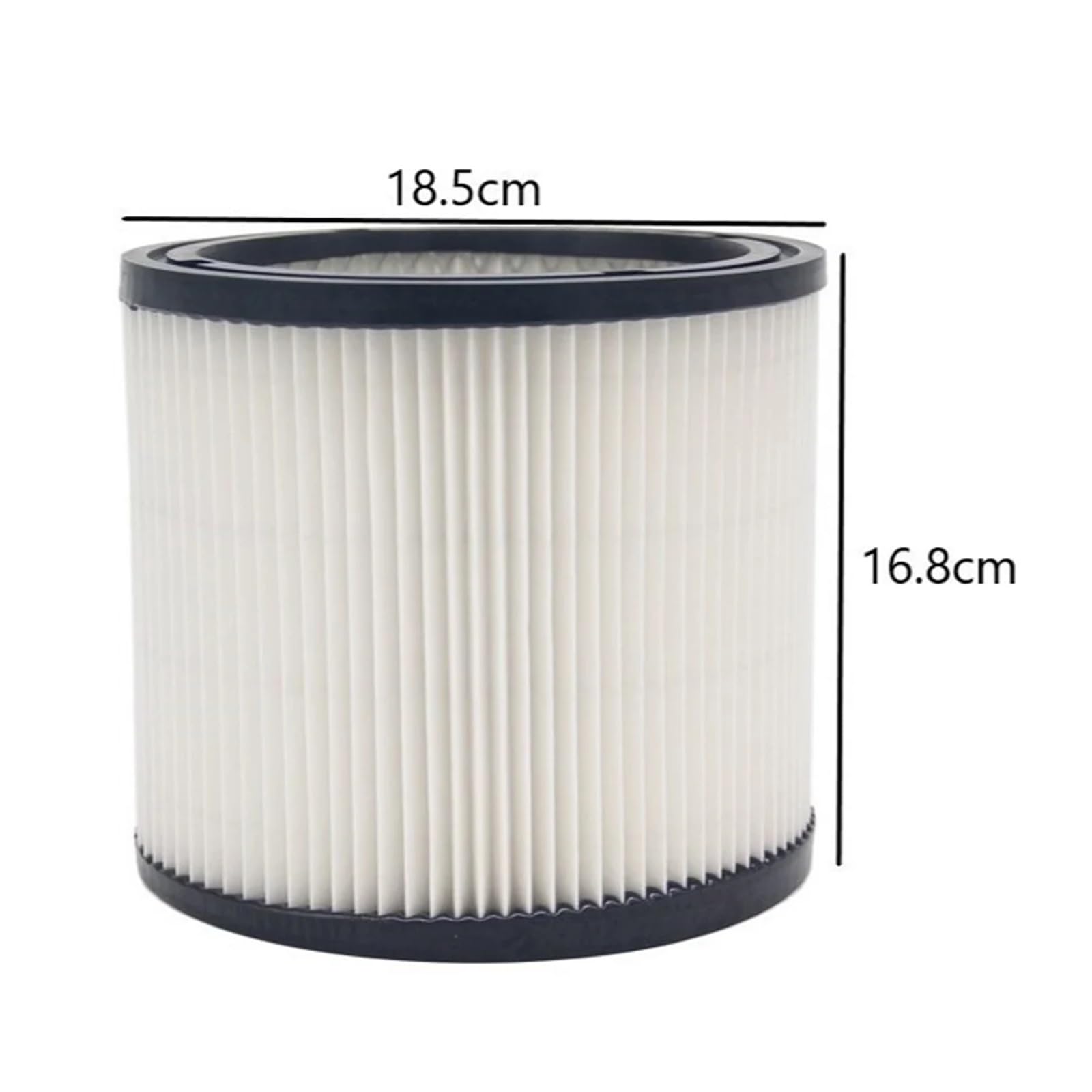 Wymienny filtr kasetowy 90304 kompatybilny z Shop Vac 90350, 90333, 90585 - Trwały filtr próżniowy do pracy na mokro i na sucho(2 Pcs)
