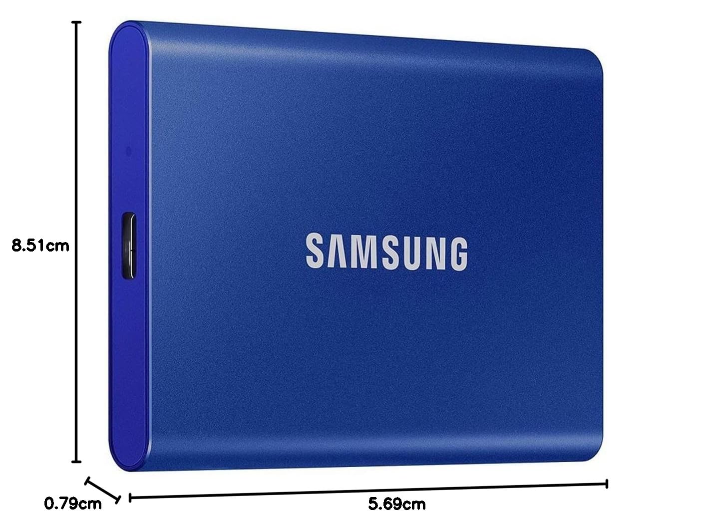 Samsung Portable T7 2TB SSD esterno USB 3.2 Gen 2 MU-PC2T0H/WW