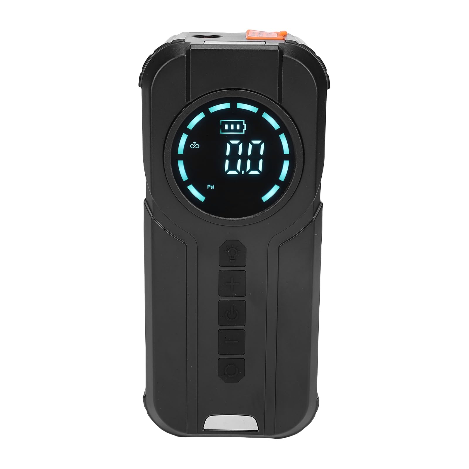 RiToEasysports Tragbarer Reifenfüller-Starthilfegerät, 10000-mAh-Akku-Luftpumpe mit Notbeleuchtung und Powerbank-Funktion, für Auto-, Fahrrad-, Motorradreifen und Sportbälle