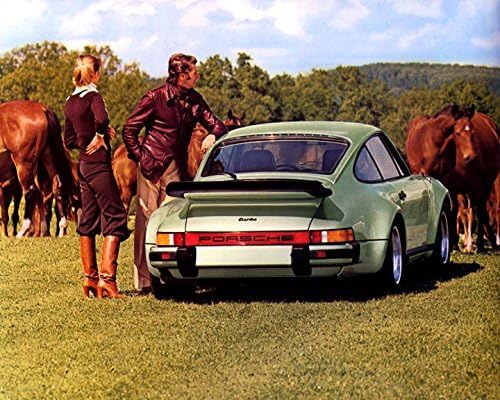 1976 Porsche 911 Carrera 3.0 930 Turbo Automobile Photo Poster