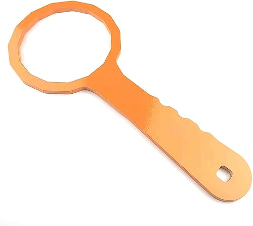 Miniatura 5 de Turbo Diesel 5.9L 6.7L Cummins Llave de filtro de aceite para Dodge Ram 05083285AA MO285 Recubrimiento en polvo naranja