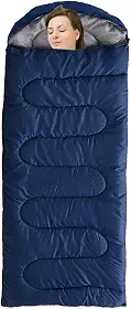 Sacos de Dormir Camping | Saco de dormir adulto à prova de umidade | Saco de dormir 4 estações com bolsa para camping, viagem, interior e exterior, portátil e Edorco