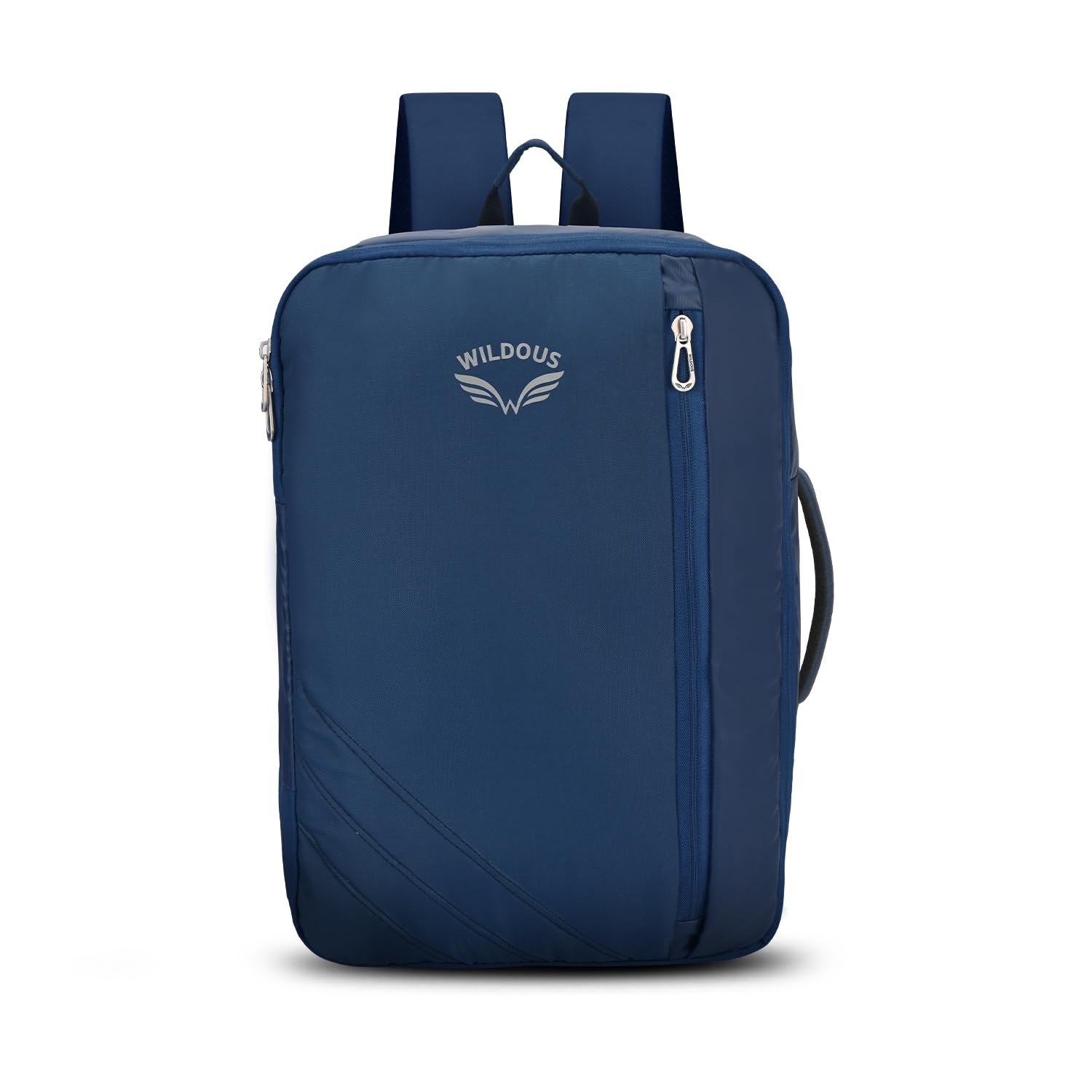 Wildous Phoenix 1 Multipurpose Convertible 15.6 Inch Laptop Backpack | Suitcase | Briefcase | Messenger Bag | Travel | Office | Overnighter | Water Repellent For Men And Women (Blue) (B0CKDY64HP) Amazon Price History, Amazon Price Tracker