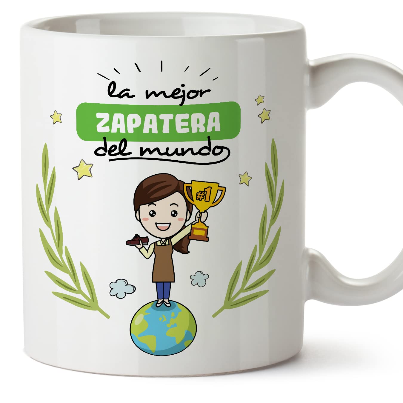 MUGFFINS Taza Fisioterapeuta Hombre (Mejor del Mundo) - Regalos Originales y Divertidos de Fisioterapia — view 128