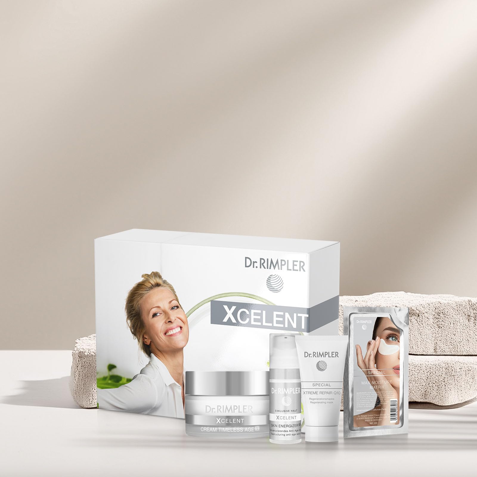Dr. RIMPLER XCELENT Q10 Anti Age Set - für die anspruchsvolle Haut konzipiert und reich an Coenzym Q10
