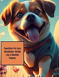 Pawsitive Pet Care Chronicles: Health Log & Monthly Planner: Track Your Pet's Health and Plan for Their Happiness
