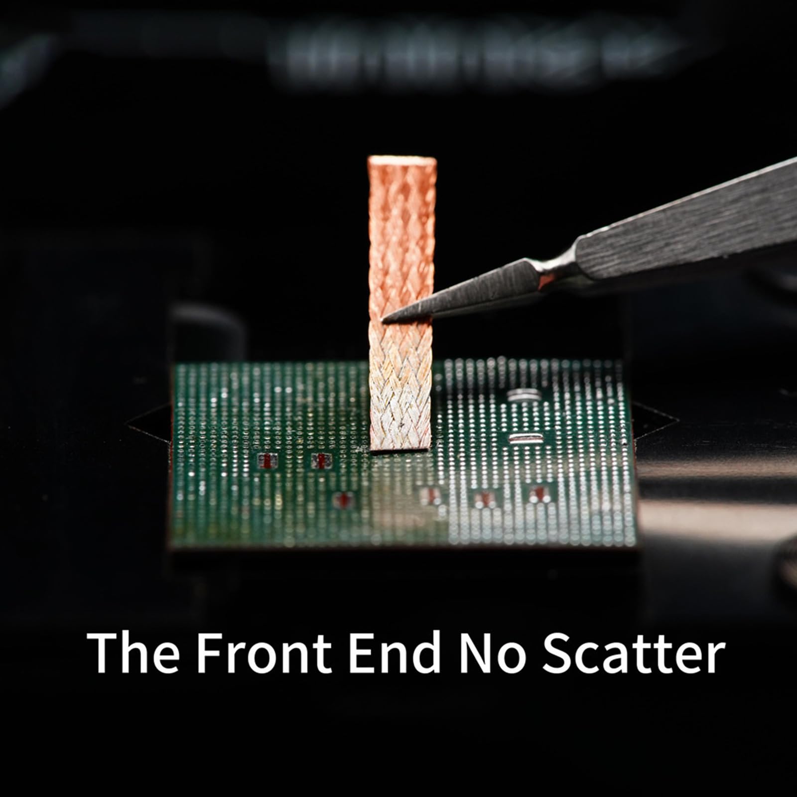 Treccia dissaldante di alta qualità per circuiti stampati e saldatori, efficienza, design compatto, stoppini, treccia per la riparazione di PCB, dissaldatura fine