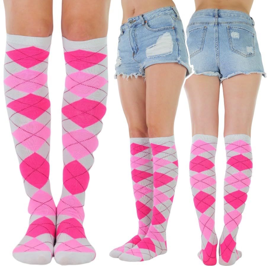 Image of ToBeInStyle Women's Pack of 6 or 12 Knee High Socks