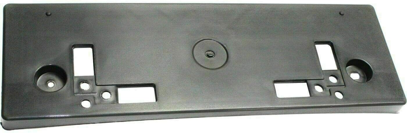 DAT AUTO PARTS Front Bumper License Plate Frame Tag Mounting Bracket Holder Replacement for 2010 2011 2012 Lexus RX350H / RX450H Black Textured Plastic LX1068103 521140E030