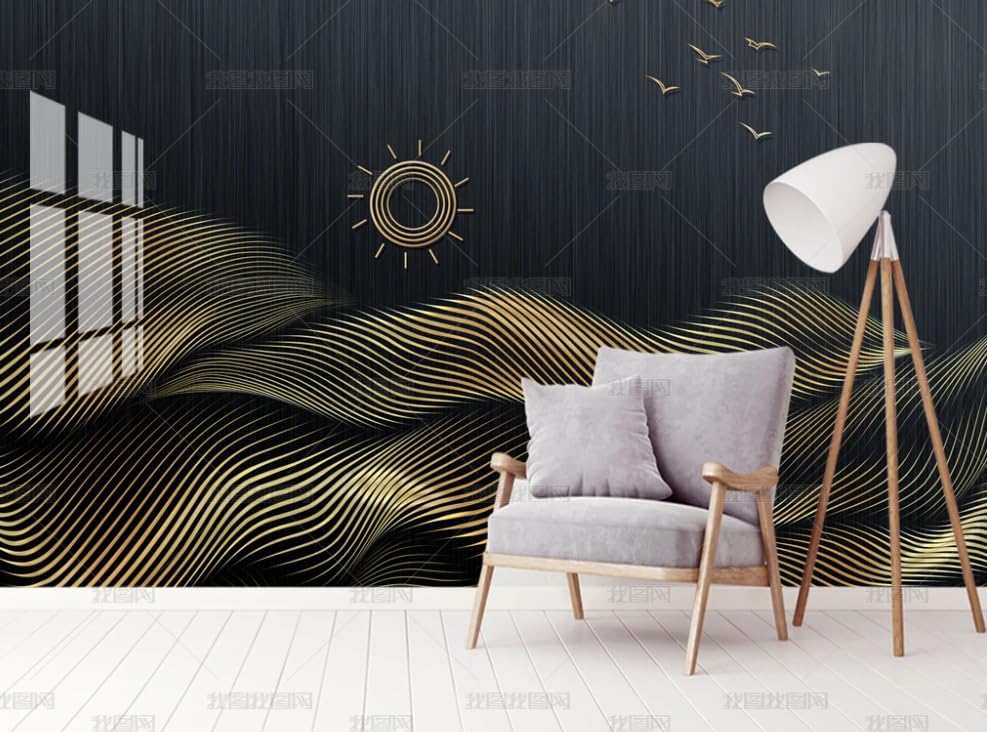 Papier peint intissé paysage anti-défaut poster géant mural salon et chambre