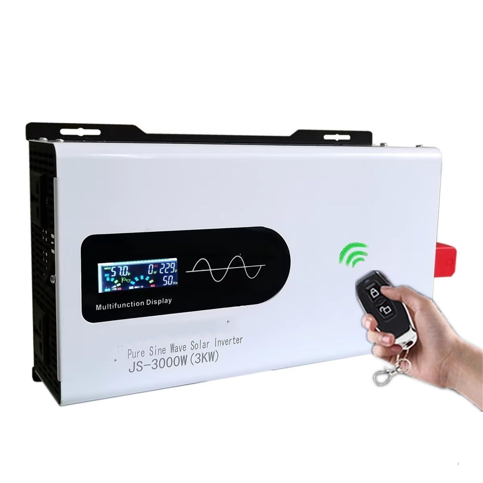 Power inverter Inverter A Onda Sinusoidale Pura Power Bank Portatile Solare Da 8000W 3000W Da CC 12 V 24 V 48 V 60 V 72 V 96 V A CA 220-240 V 50 Hz Invertitore di Tensione Fotovoltaico(48v,3000W 3KW R