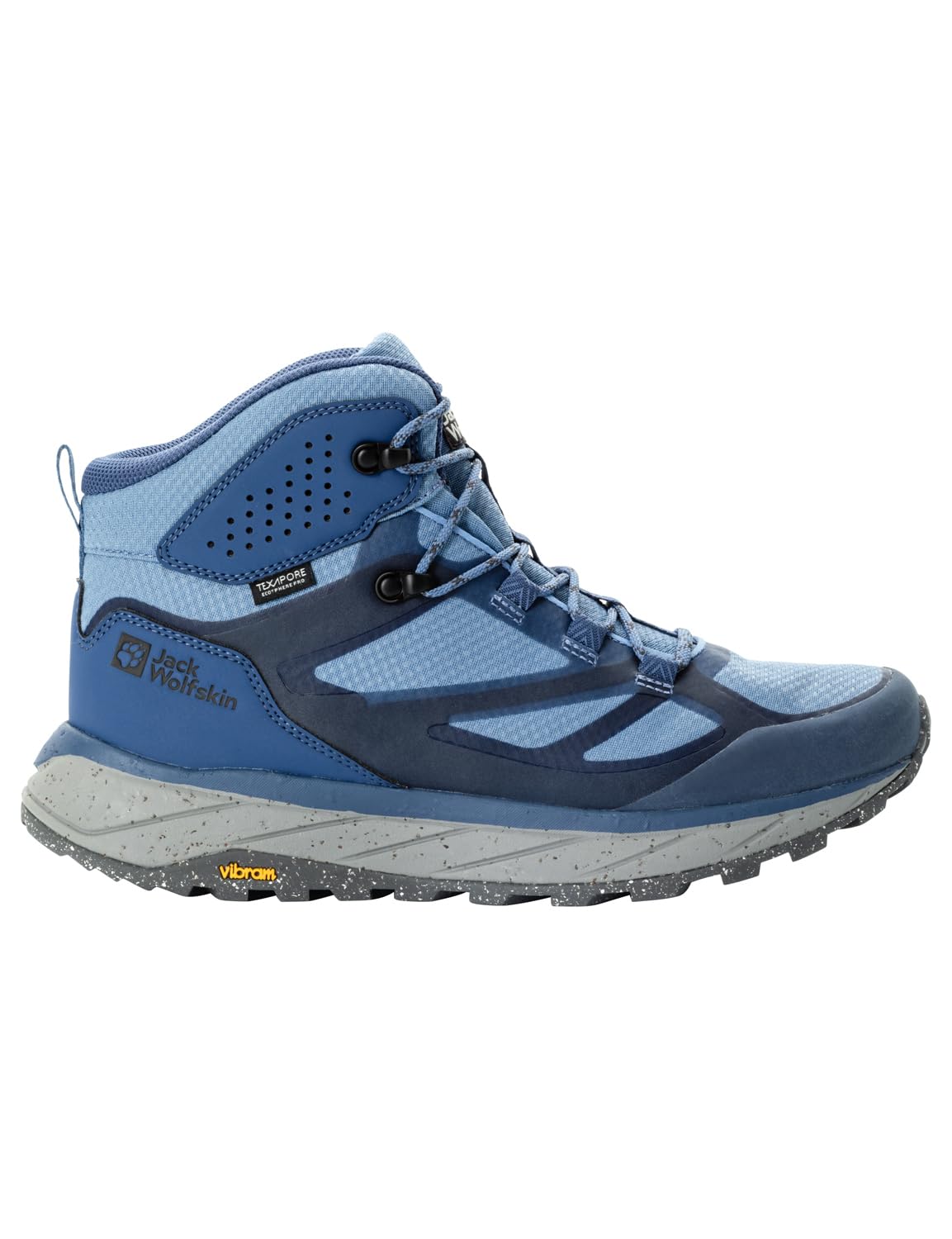 Jack Wolfskin Men's Terraventure Texapore Mid M Walking Shoe, Evening Sky, 8.5 UK
