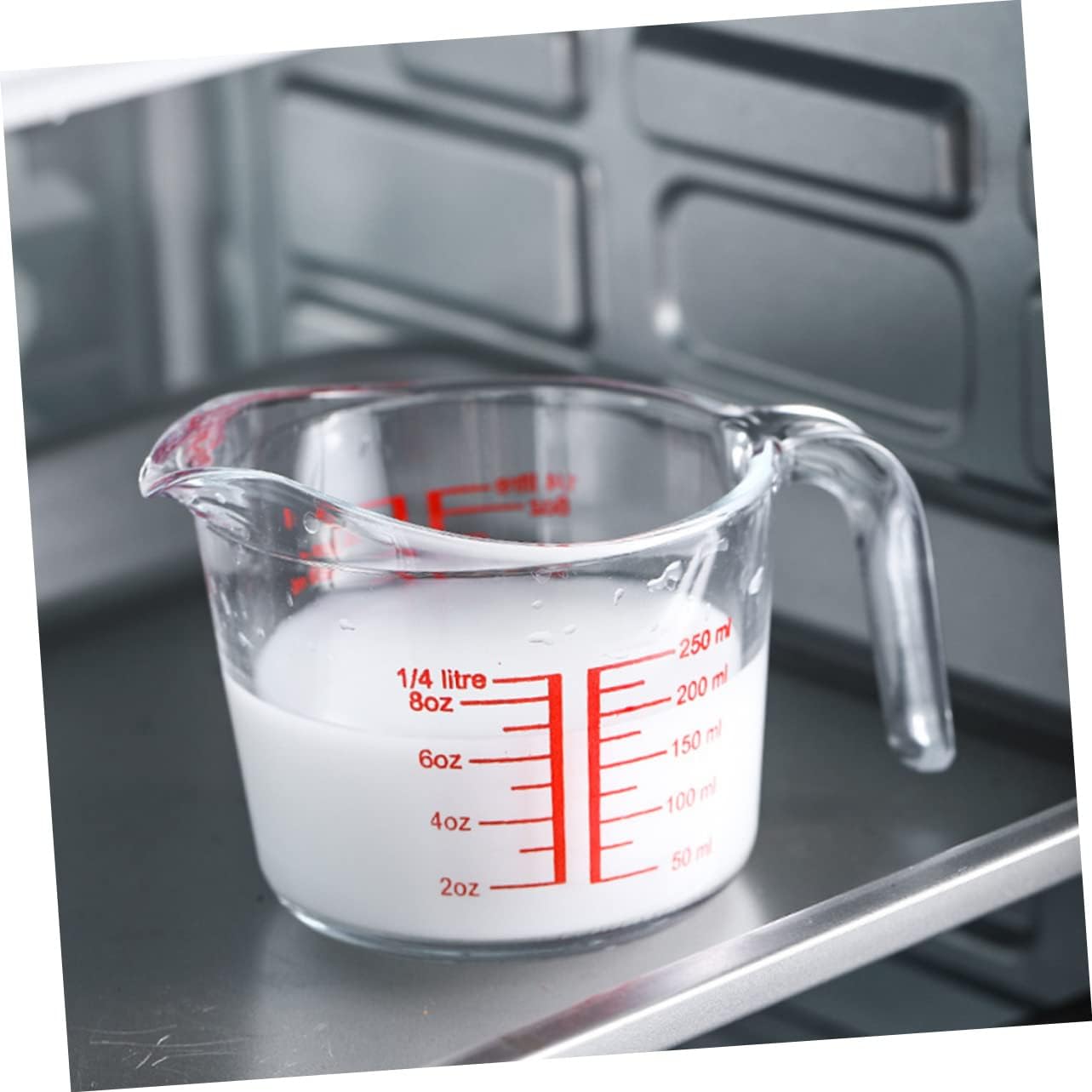 Glass Measuring Cup Scale One Cup Measuring Jug for Kitchen Restaurant Baking Tool
