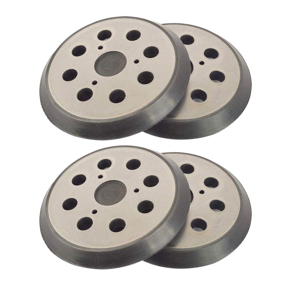 Superior Pads and Abrasives RSP26 5 Inch Dia 8 Hole Sander Hook and Loop Pad Replaces Dewalt OE # 151281-08 - 4 Per Pack