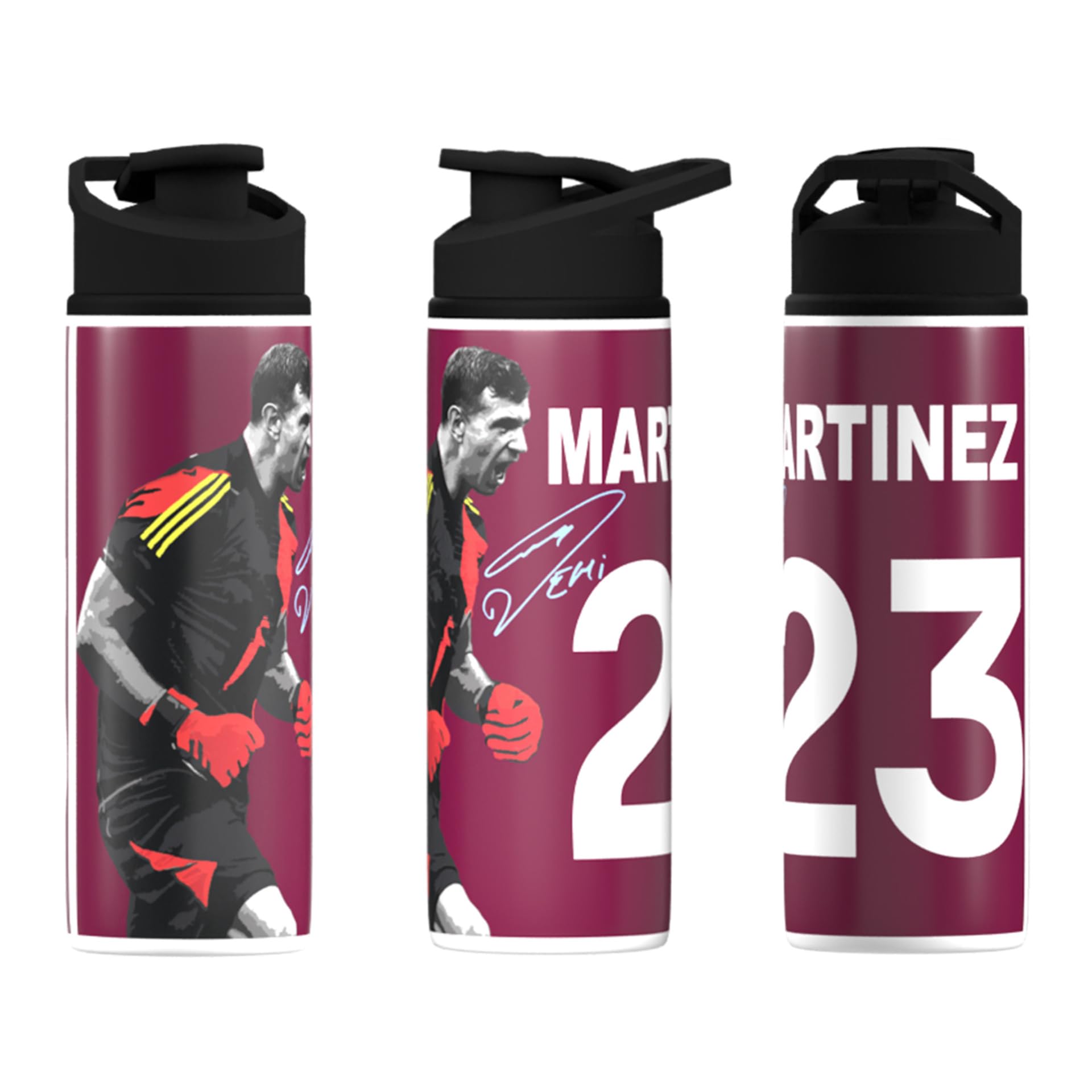 Partisan Multicoloured Villa Bottle Martinez Big Mouth 600Ml Capacity Aluminium