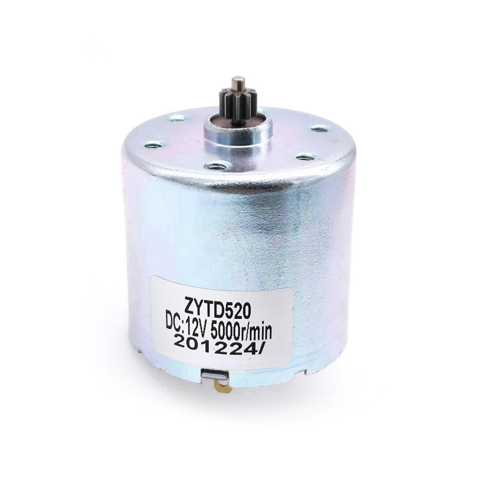 Moteur à courant continu 12V ZYTD520-03C micromoteur aimant permanent