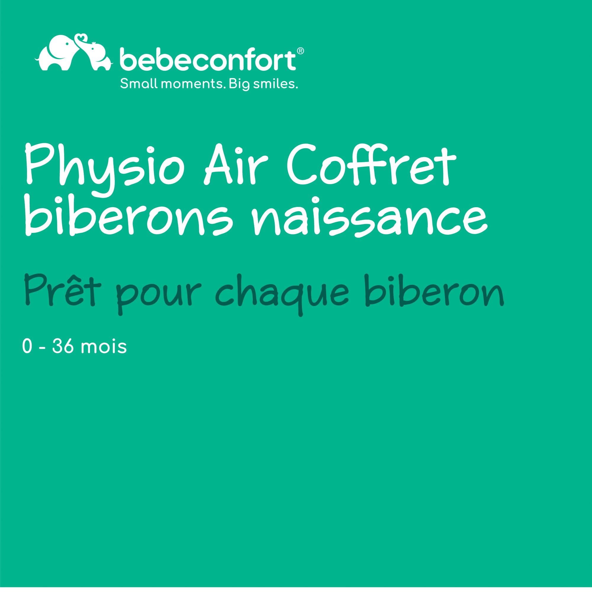 Bebeconfort Kit Biberones Cristal Anticólicos +0 Meses: 4 Biberones Y Chupete Fisiológico - Inicio Ideal Para Recién Nacidos