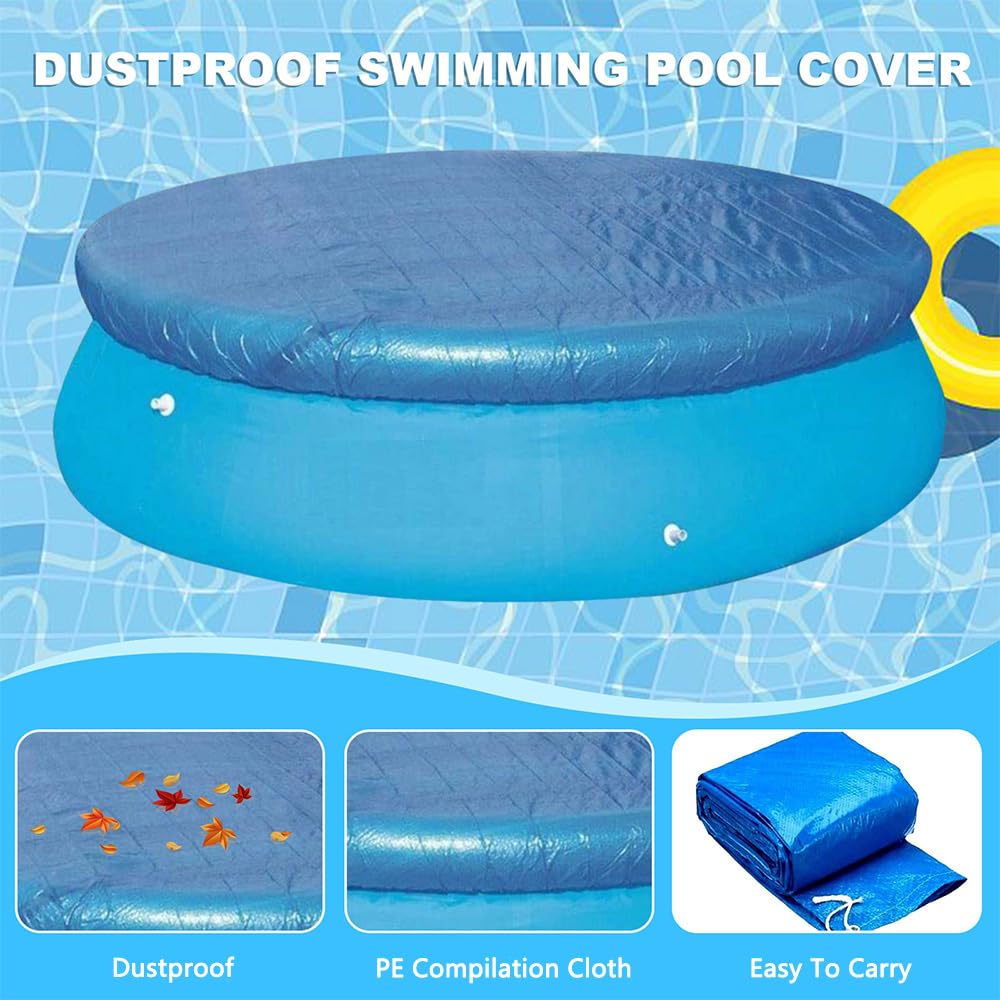 Pool Cover, 10FT Solar Pool Cover, Paddling Ground Swimming Pool Covers - Image 4
