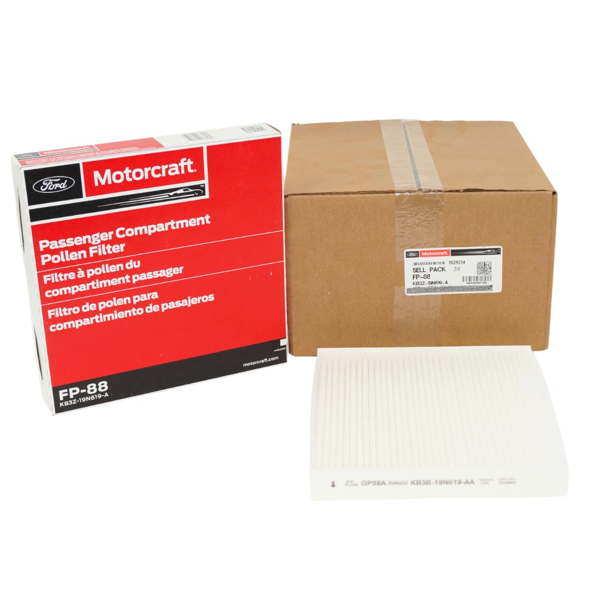 Amazon.com: Genuine OEM Motorcraft FP88 Cabin Air Filter