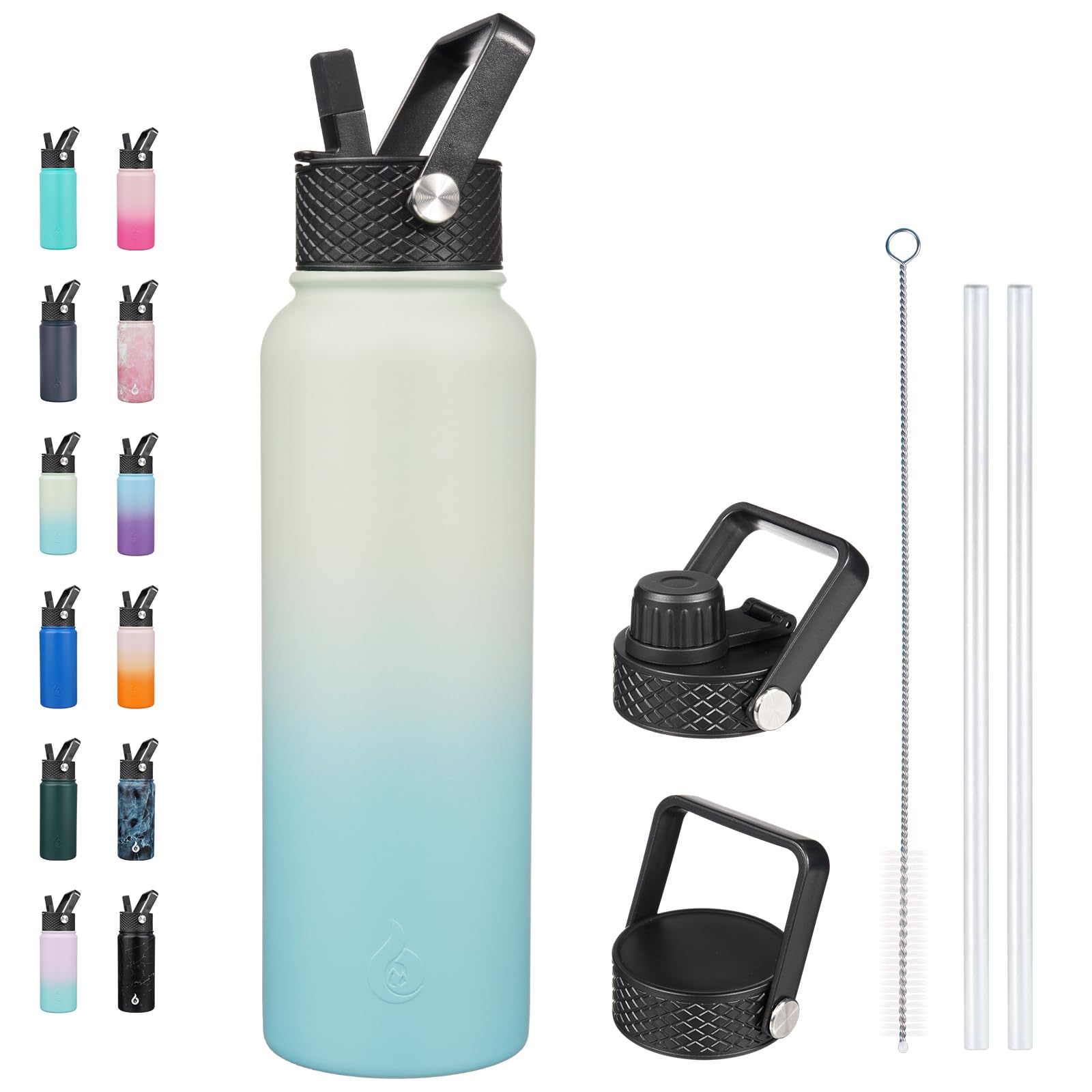 BJPKPK Insulated Water Bottles 40oz