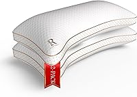 Vista 9 de Royal Therapy - Almohada de espuma viscoelástica Queen, almohada de espuma triturada ajustable sin olor para el alivio del dolor de cuello