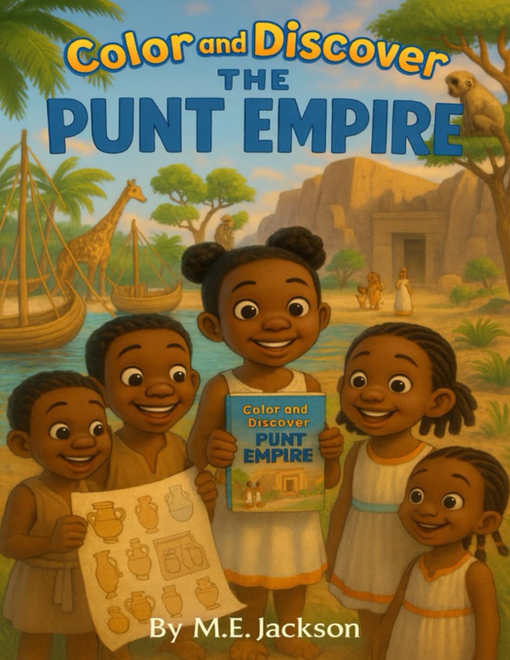 The Punt Empire: Discover Africa’s Great Empires (The Kingdoms Forgotten Coloring Books)