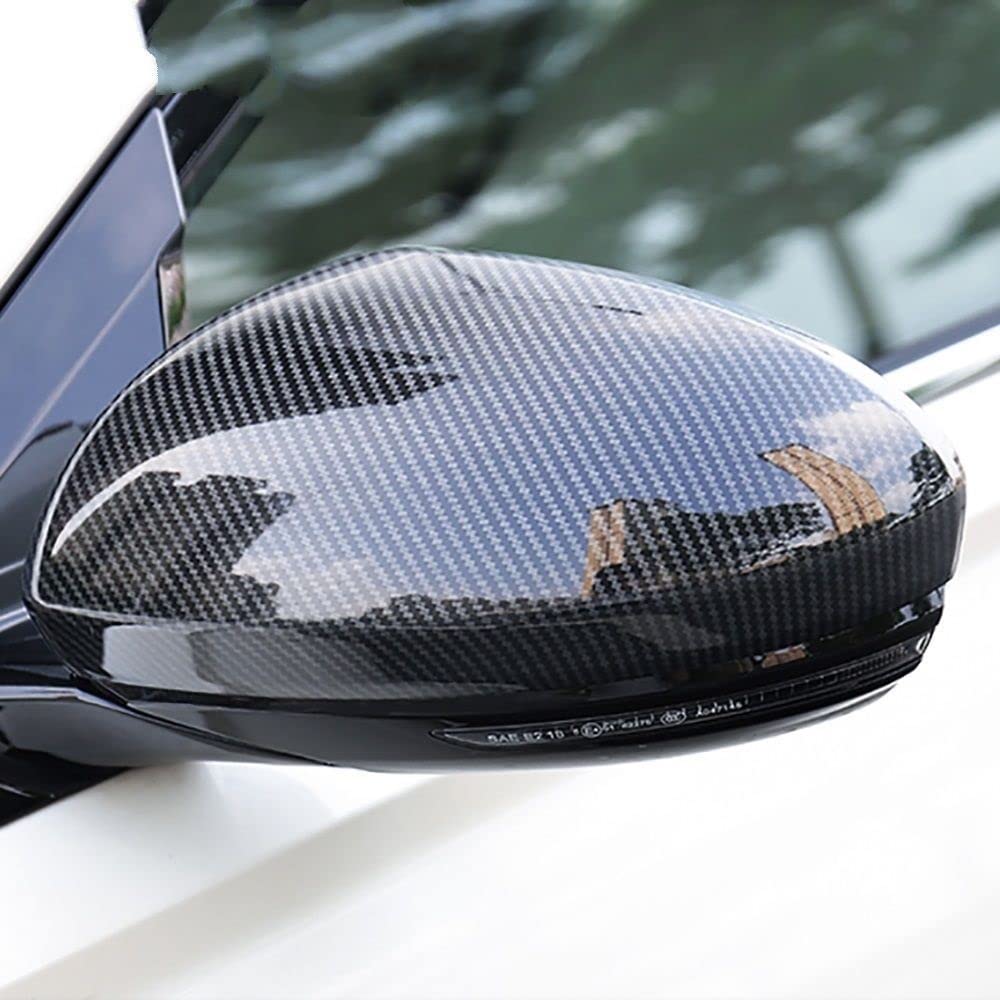 Side Rearview Mirror Cap Cover Trim Frame Car Sticker Styling Exterior Accessories, for NISSAN, Altima 2019 2020-2021 Carbon Fiber Couvre-Rétroviseurs