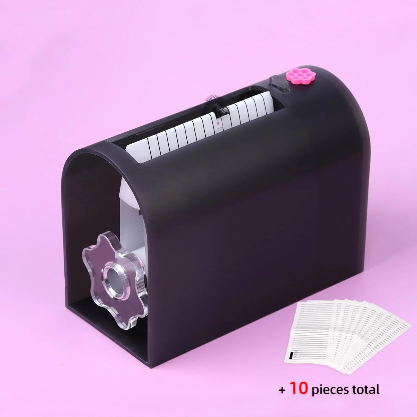 Dispositivo para Extensiones de Pestañas, Dispositivo para Trasplante de Pestañas, Dispositivo para Rejuvenecimiento de Pestañas para Empresas, NEGRO